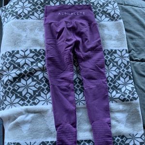 Alphalete R6 Leggings Purple